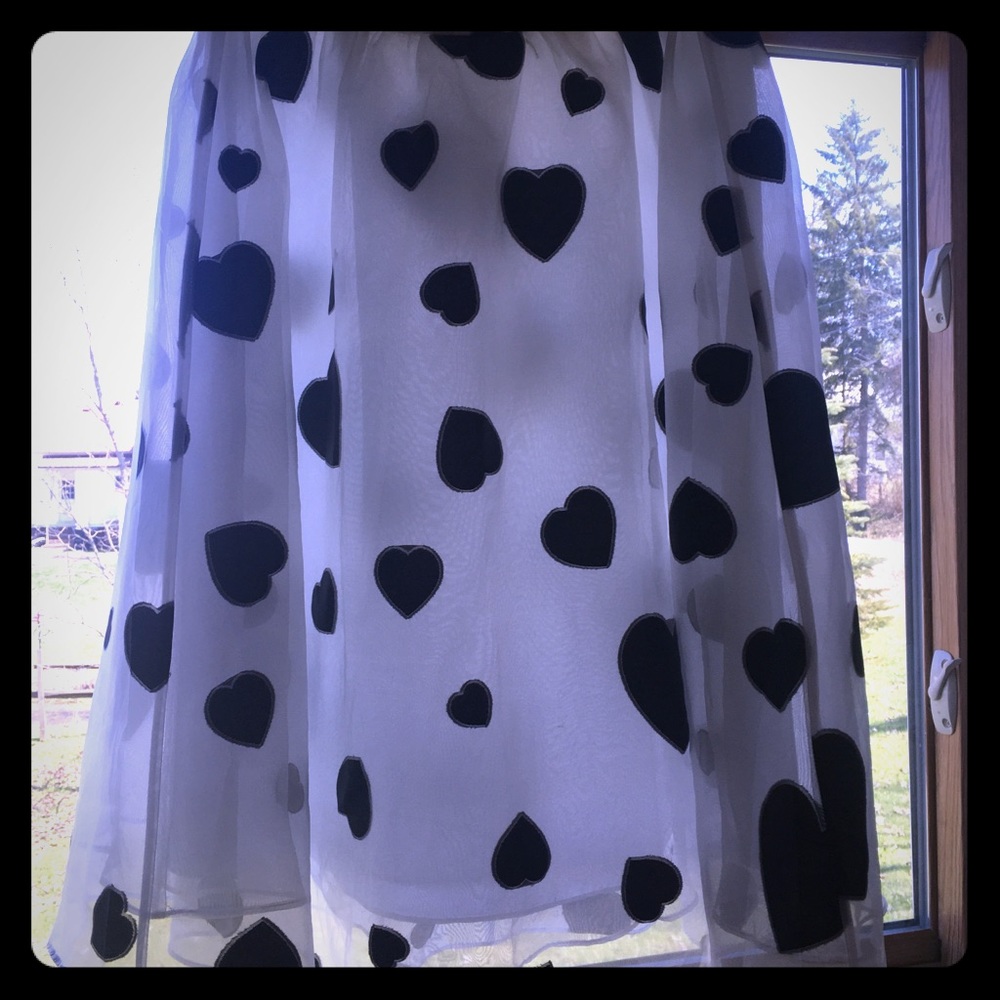 J Crew Heart Skirt